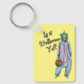 Niedlicher Halloween Skeleton Schlüsselanhänger (Vorderseite)