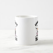 Niedlicher Halloween Spooktacular-Lehrer Kaffeetasse (Mittel)