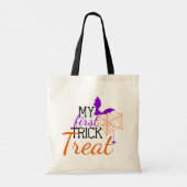Niedlicher Halloween-Trick oder Treattote-Beutel Tragetasche (Rückseite)