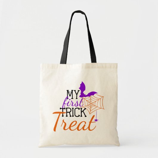 Niedlicher Halloween-Trick oder Treattote-Beutel Tragetasche (Vorne)