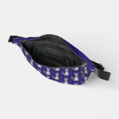 Niedlicher Halloween Wolf Gemustert Bauchtasche (Offen)