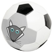 Niedlicher Halloween Wolf Soccer Ball (Dreiviertel)