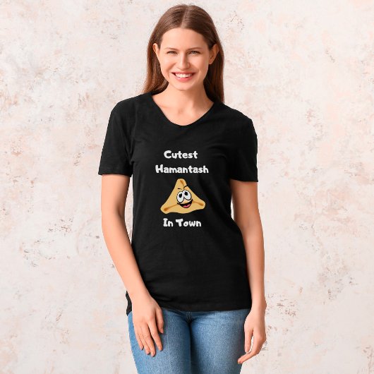 Niedlicher Hamantash Hamantaschen in Town Purim Bl T-Shirt