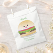 Niedlicher Hamburger-Cartoon Geschenktütchen (Ausgeschnitten)