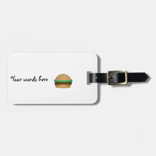 Niedlicher Hamburger Gepäckanhänger