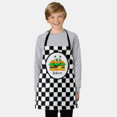niedlicher Hamburger Schürze (Getragen)