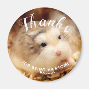 Niedlicher Hamster-Dank für Sein fantastisch Magnet