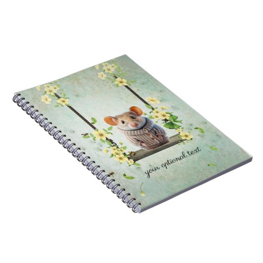 Niedlicher Hamster für Swing-Notebook Notizblock (Rechte Seite)