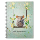 Niedlicher Hamster für Swing-Notebook Notizblock (Vorderseite)