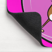 NIEDLICHER HAMSTER IN BALLMAUSPAD MOUSEPAD (Ecke)
