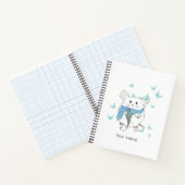 Niedlicher Hamster-Individuelle Name Notizblock (Innenseite)