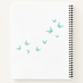 Niedlicher Hamster-Individuelle Name Notizblock (Rückseite)