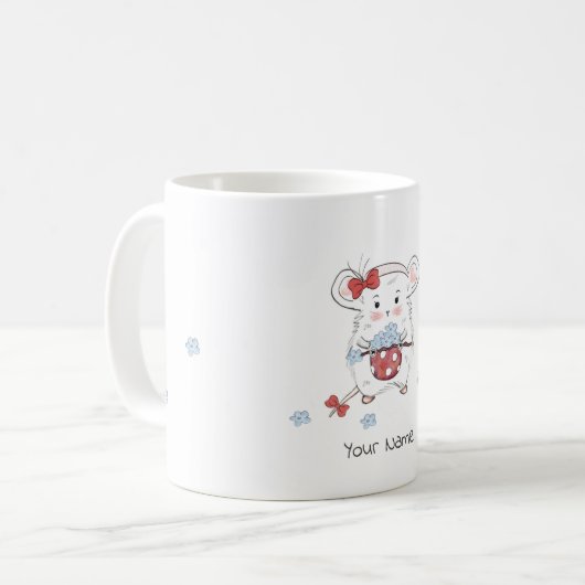Niedlicher Hamster Kaffeetasse (Vorderseite Links)
