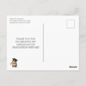 Niedlicher Hamster Kindergarten Abschluss Vielen D Postkarte (Rückseite)