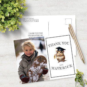 Niedlicher Hamster Kindergarten Abschluss Vielen D Postkarte