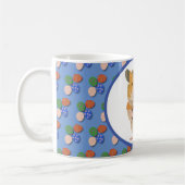 Niedlicher Hamster mit einem Ostereier Kaffeetasse (Links)