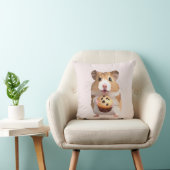 Niedlicher Hamster mit Muffin Kissen (Stuhl )