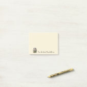 Niedlicher Hamster Post-it Klebezettel (Auf Schreibtisch)