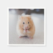 Niedlicher Hamster Serviette (Vorderseite)