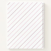 Niedlicher Hamsterpinsel Notizblock (Rückseite)