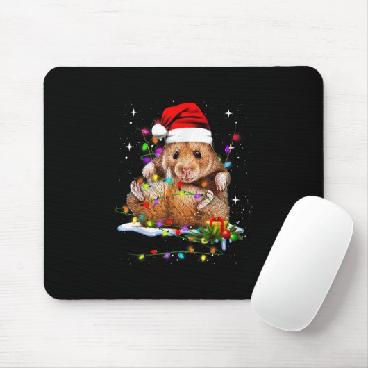 Niedlicher Hamsterweihtag Mousepad (Mit Mouse)