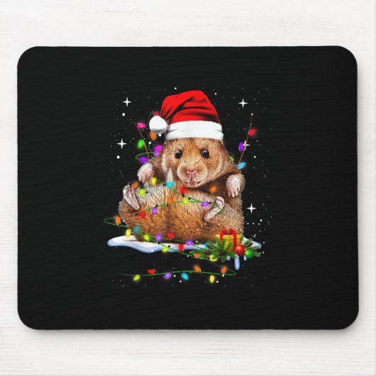 Niedlicher Hamsterweihtag Mousepad (Vorne)