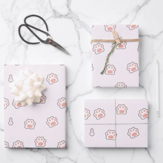 NIEDLICHER HAND GESCHENKPAPIER SET (Vorderseite)