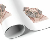 Niedlicher handgemalter schwarzer geschenkpapier (Rolleneckpunkt)