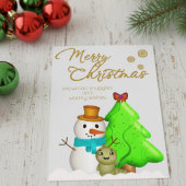 Niedlicher handgezeichneter Charakter Weihnachten