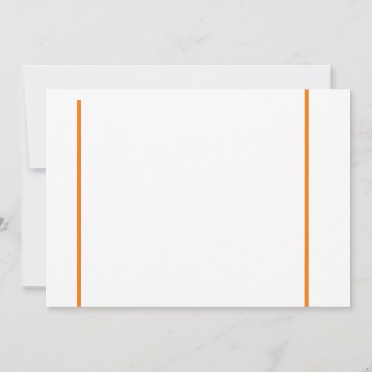 Niedlicher handgezogener Igel im Herbst mit Blätte Dankeskarte (Rückseite)