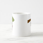 Niedlicher hängender Affe Kaffeetasse (Mittel)