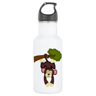 Niedlicher hängender Affe Trinkflasche