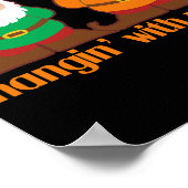 Niedlicher Hangin' mit meinen Gnomen Poster (Ecke)