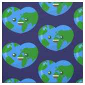 niedlicher Happy Earth Day Stoff (Muster)