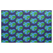niedlicher Happy Earth Day Stoff (Fat Quarter (45,7 x 55,9 cm))