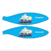 Niedlicher Happy Eis LKW Cartoon Mini Basketball (Panele)