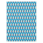 Niedlicher Happy Eis LKW Cartoon Tischdecke (Vorderseite)