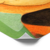 Niedlicher Happy-Face-Plakatdruck Poster (Ecke)