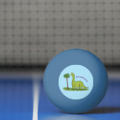 Niedlicher Happy Green Brontosaurus Dinosaurier Ca Tischtennisball (Netto)