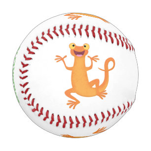 Niedlicher Happy-Orange-Tänzer Baseball