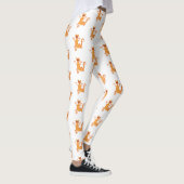 Niedlicher Happy-Orange-Tänzer Leggings (Rechts)