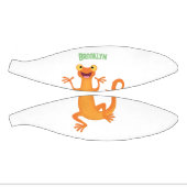 Niedlicher Happy-Orange-Tänzer Mini Basketball (Panele)