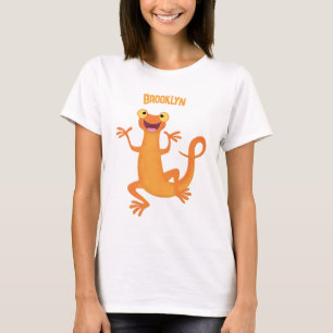 Niedlicher Happy-Orange-Tänzer T-Shirt