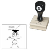 Niedlicher Happy Red Ameise Cartoon Gummistempel (Stempel)