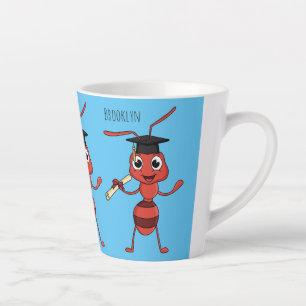 Niedlicher Happy Red Ameise Cartoon Milchtasse