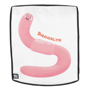 Niedlicher Happy-Rosa-Cartoon Rucksack