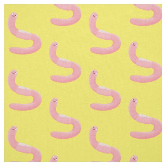 Niedlicher Happy-Rosa-Cartoon Stoff (Muster)