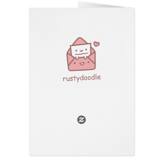 Niedlicher Happy Snowman mit Scarf, warme Wünsche (Hinten)