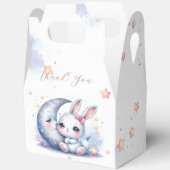 niedlicher Hase auf dem Mond Geschenkschachtel (Offen)