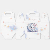 niedlicher Hase auf dem Mond Geschenkschachtel (Ungeklappt)